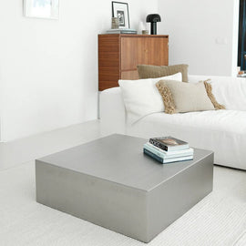 FURNIFIED Coffee Table Carentan 90cm