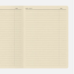 PAPIER TIGRE A5 Notebook Admin Squared