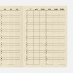 PAPIER TIGRE A5 Notebook Admin Squared