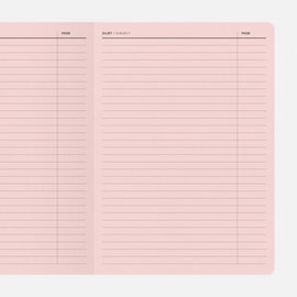 PAPIER TIGRE A5 Notebook Admin Plained