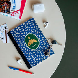 PAPIER TIGRE A5 Notebook Paris Croissant