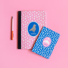 PAPIER TIGRE A5 Notebook Paris Pigeon