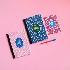 PAPIER TIGRE A5 Notebook Paris Pigeon