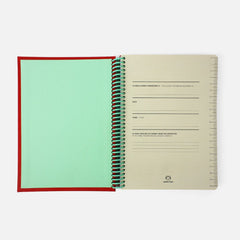 PAPIER TIGRE A5 Plain Canvas Notebook