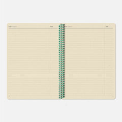 PAPIER TIGRE A5 Plain Canvas Notebook