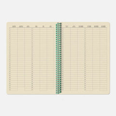 PAPIER TIGRE A5 Plain Canvas Notebook