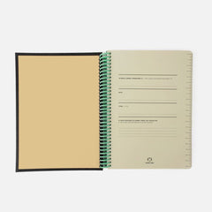 PAPIER TIGRE A5 Plain Canvas Notebook