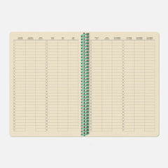 PAPIER TIGRE A5 Plain Canvas Notebook