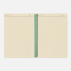 PAPIER TIGRE A5 Plain Canvas Notebook