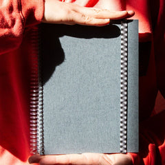 PAPIER TIGRE A5 Plain Canvas Notebook