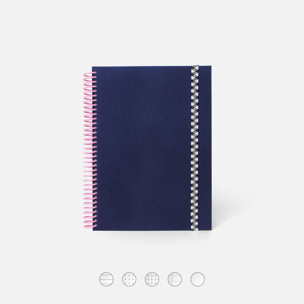PAPIER TIGRE A5 Plain Canvas Notebook
