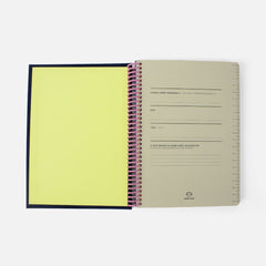 PAPIER TIGRE A5 Plain Canvas Notebook