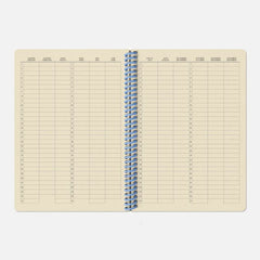 PAPIER TIGRE A5 Plain Canvas Notebook