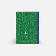 PAPIER TIGRE A5 Plain Canvas Notebook