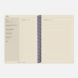 PAPIER TIGRE Recipe Notebook