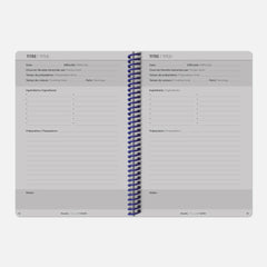 PAPIER TIGRE Recipe Notebook