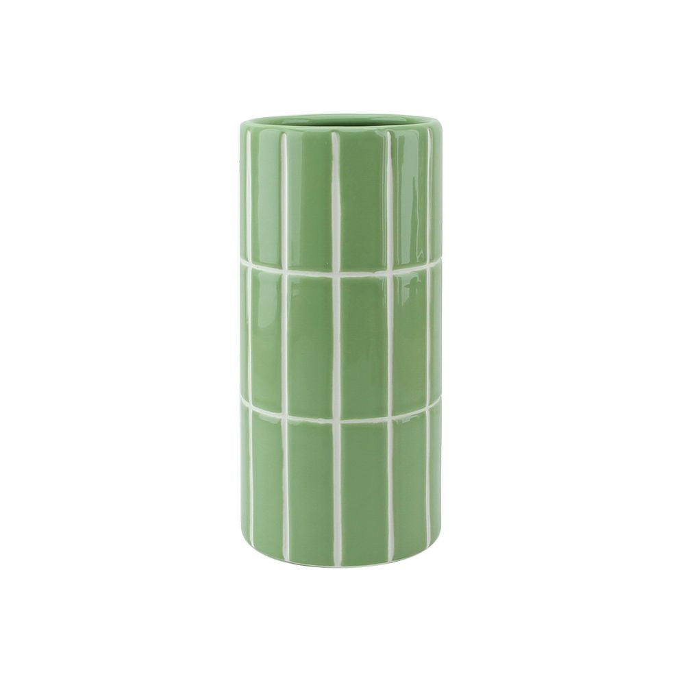 OPJET PARIS Vase Tile Ceramic 23cm