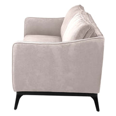 ZAGO 3-Seater Sofa Cleo Corduroy Fabric