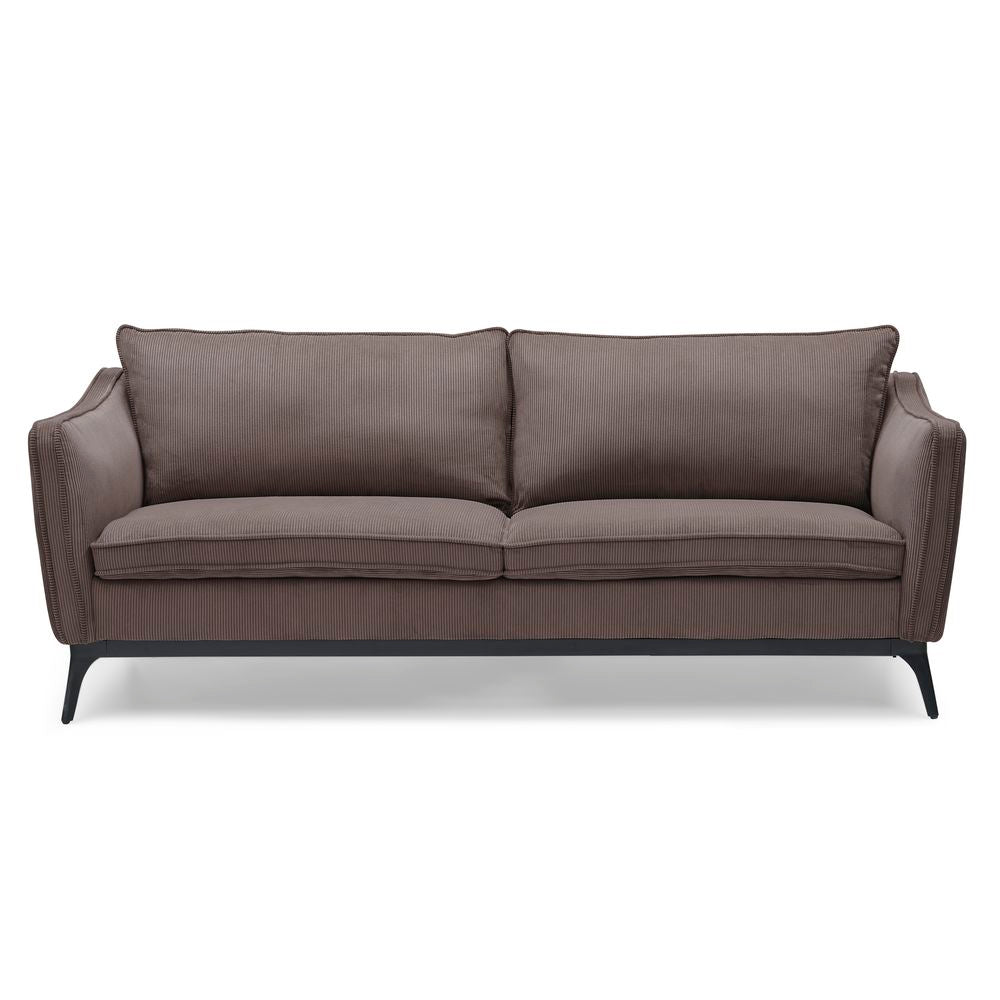 ZAGO 3-Seater Sofa Cleo Corduroy Fabric