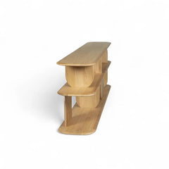 ZAGO Bookshelf Cocconing Three Shelves Natural Oak 200cm (Copy)