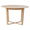 ZAGO Round Extendable Dining Table Como Oak 125+40cm