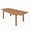 ZAGO Extendable Dining Table Como Oak 160+75cm