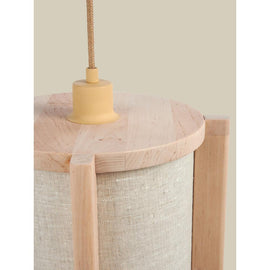 GOOD&MOJO Hanging Lamp Corsica Alderwood