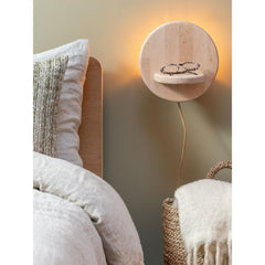 GOOD&MOJO Wall Lamp Corsica Alderwood
