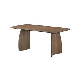 ZAGO Dining Table Curvi Walnut 180cm