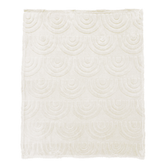 OPJET PARIS Plaid Annie Polyester White 130x170cm