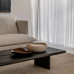 FURNIFIED Bench Melanie Black