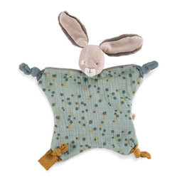 MOULIN ROTY Sage Rabbit Comforter Trois Petits Lapins