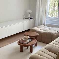 FURNIFIED Coffee Table Eden Ash Wood