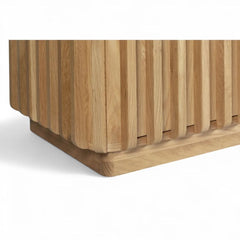 ZAGO Sideboard Elegant Natural Oak 3 Doors 158cm