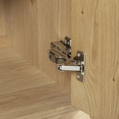 ZAGO Sideboard Elegant Natural Oak 3 Doors 158cm