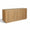 ZAGO Sideboard Elegant Natural Oak 3 Doors 158cm
