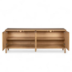 ZAGO Sideboard Evasion Natural Oak 4 Doors 200cm