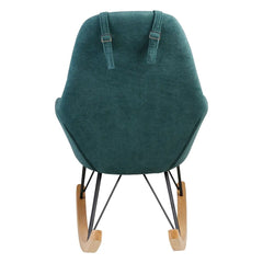 ZAGO Rocking Armchair Evy Ash and Fabric