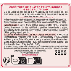 ALBERT MENES Extra 4 Red Fruits Jam 280g