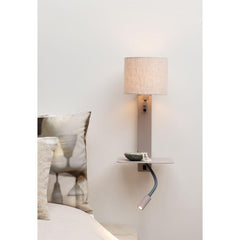 IT’S ABOUT ROMI Wall Lamp Florence Sand Shade Reading Lamp
