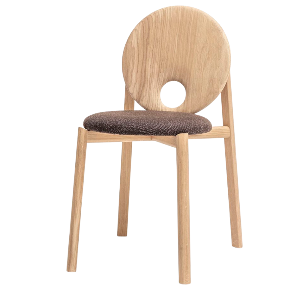 DRUGEOT Chair Helio 6am Upholstered Fabric