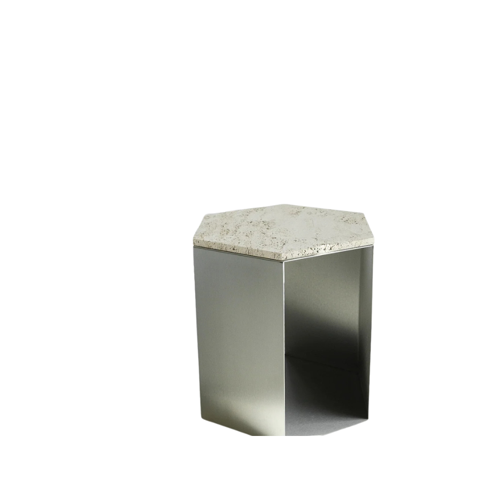 FURNIFIED Coffee Table Hexagon 46cm