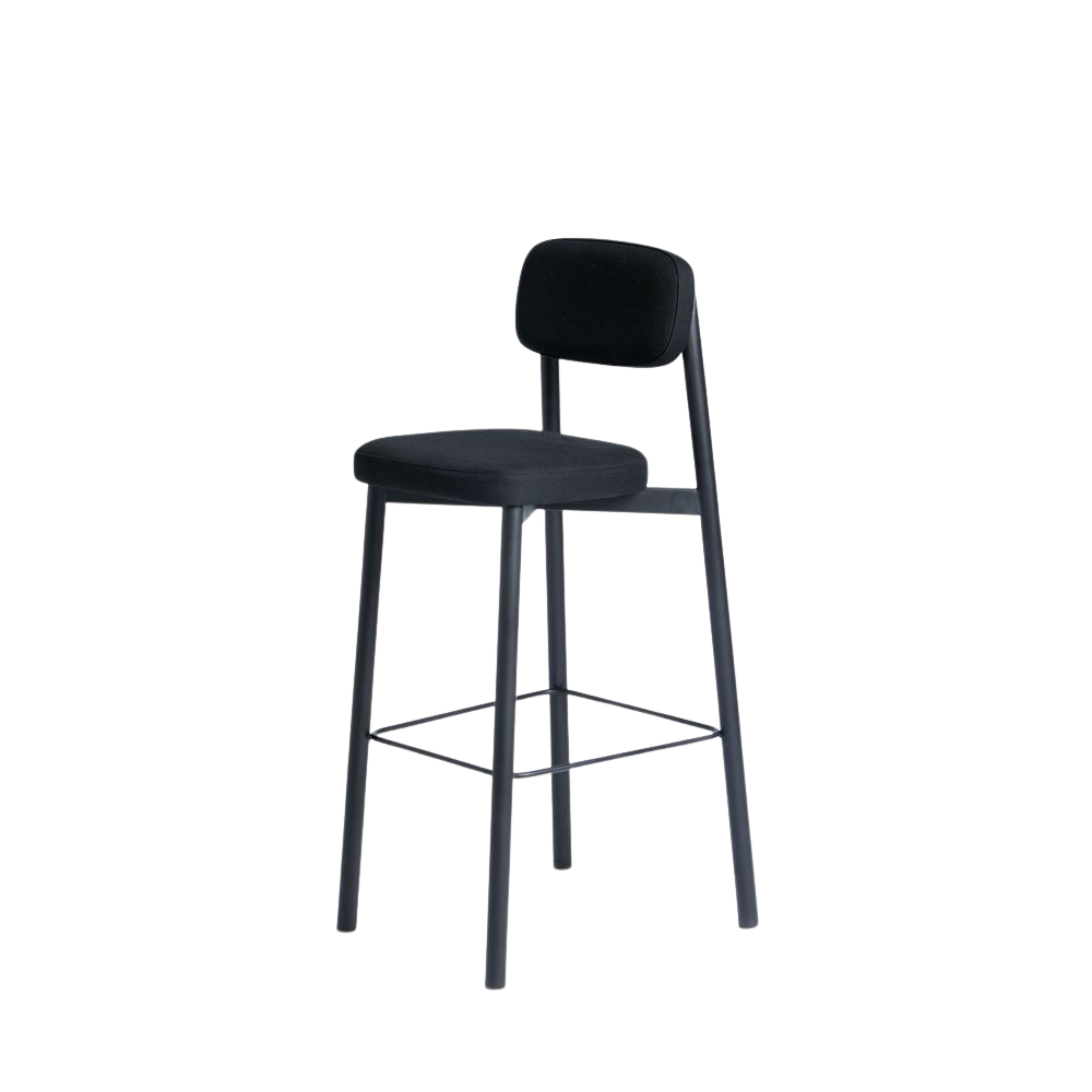 KANN DESIGN Bar Stool Residence Black 75cm