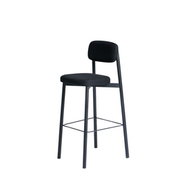 KANN DESIGN Bar Stool Residence Black 75cm