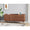 ZAGO Sideboard Gatsby Walnut Black Metal 180cm