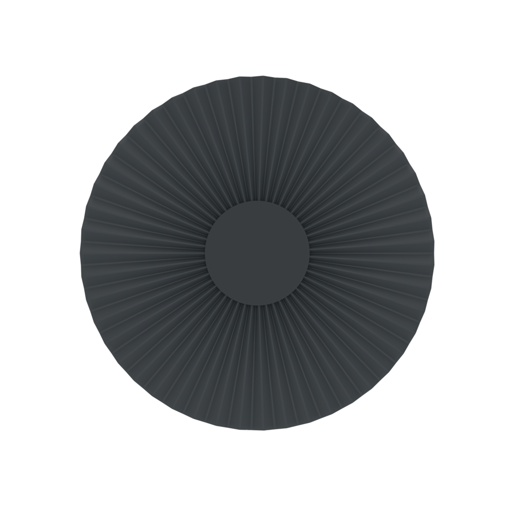 HARTO Carmen Wall Lamp Black 50cm