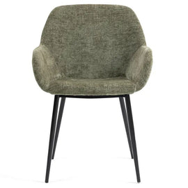 ZAGO Armchair Hibis Metal Legs Fabric