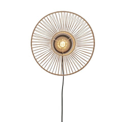 GOOD&MOJO Wall Lamp Hokkaido Bamboo 25cm