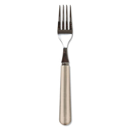 OPJET PARIS Fork Paul Stainless Steel Light Grey Stripes