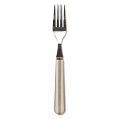 OPJET PARIS Fork Paul Stainless Steel Light Grey Stripes
